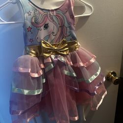 Unicorn Puffy Dress 