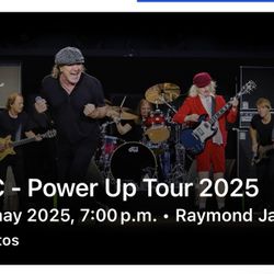 AC DC Concert In Tampa Ticket 