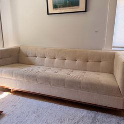 Mid century modern style couch