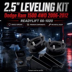🔥 2.5" LEVELING KIT - DODGE RAM 1500 4WD 2006-2012 🔥
