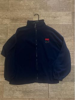 USA Olympics fleece zip up