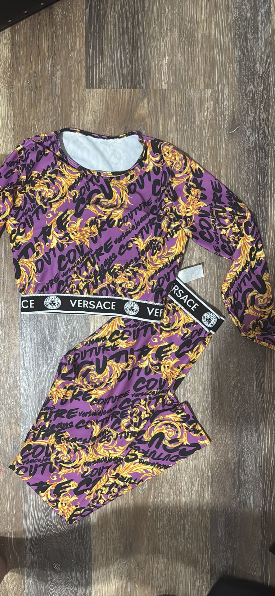 Versace Piece Set – Top Leggings