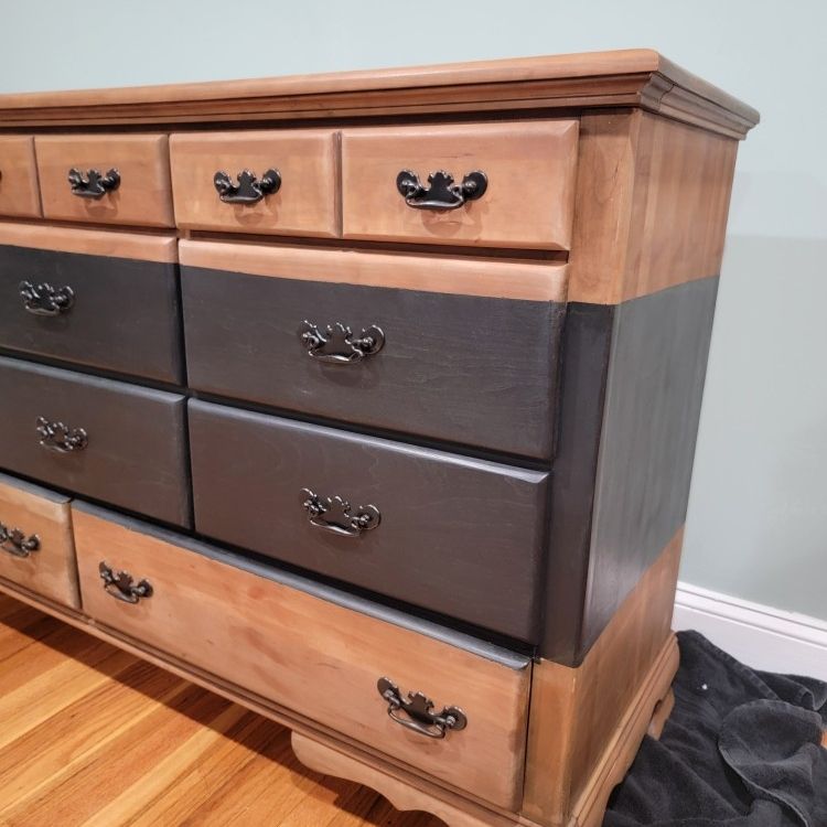 Long Wood Dresser 