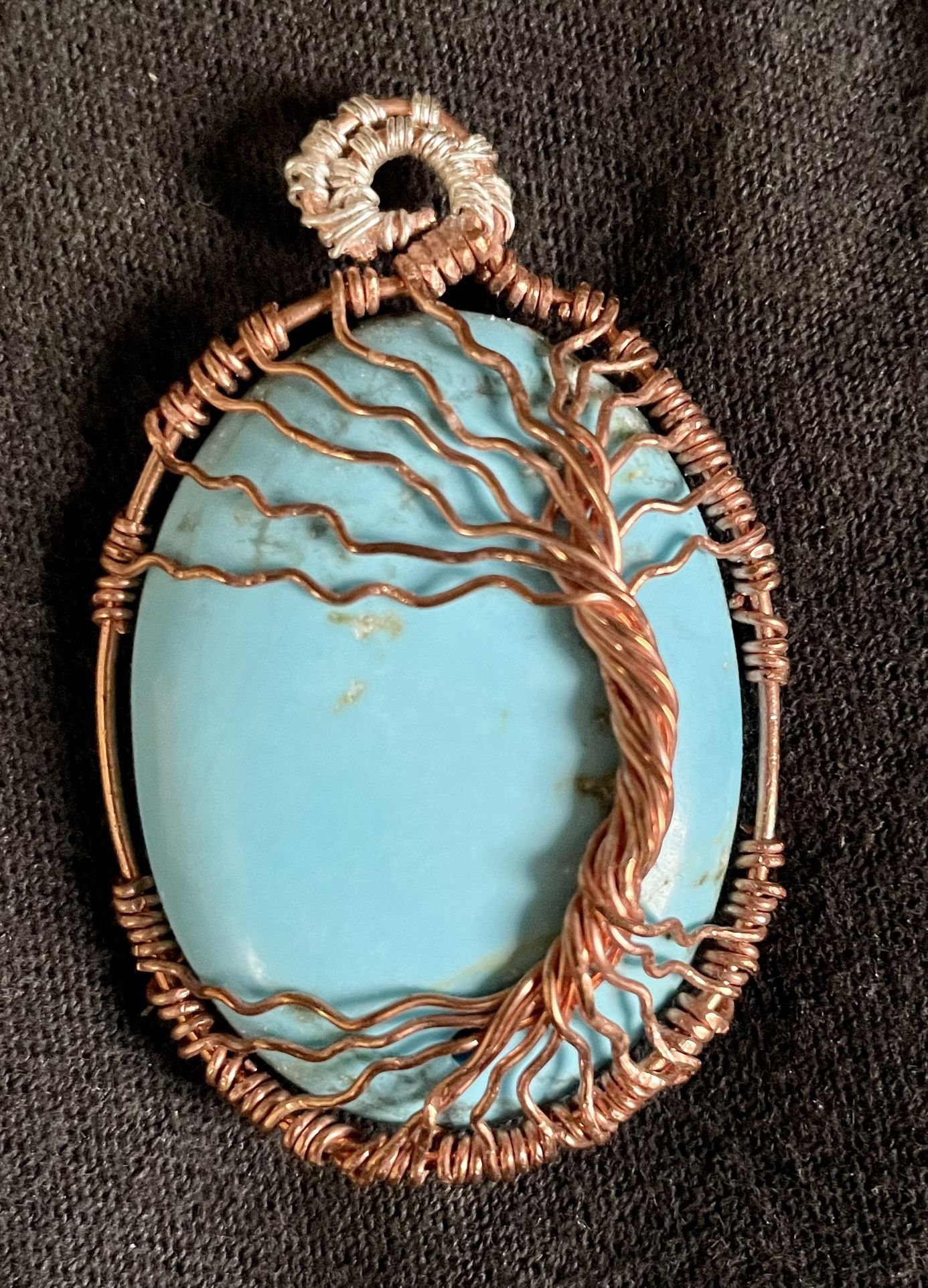 Awesome Gift Idea! Hand Crafted Turquoise Pendant