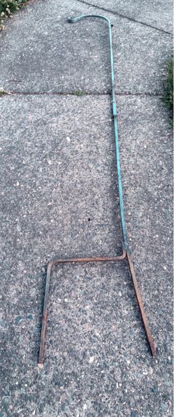Heavy Metal Shepherd's Hook.  Read description 1st