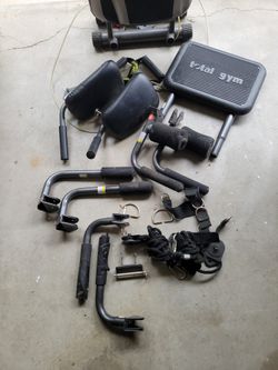 Total gym home workout system - good condition