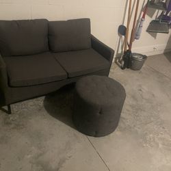 Sofa And Foot Rest