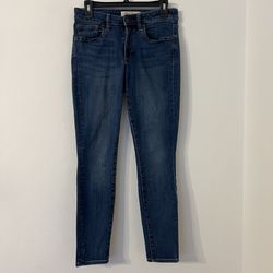 GAP 1969 Curvy True Skinny Denim Blue Jeans 28 Short NWOT