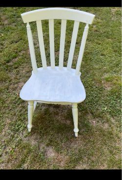 4 chairs and a bench