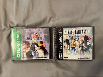 Final Fantasy VIII & IX PS1 Game Bundle