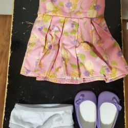 American Doll Flower Garden Dress II