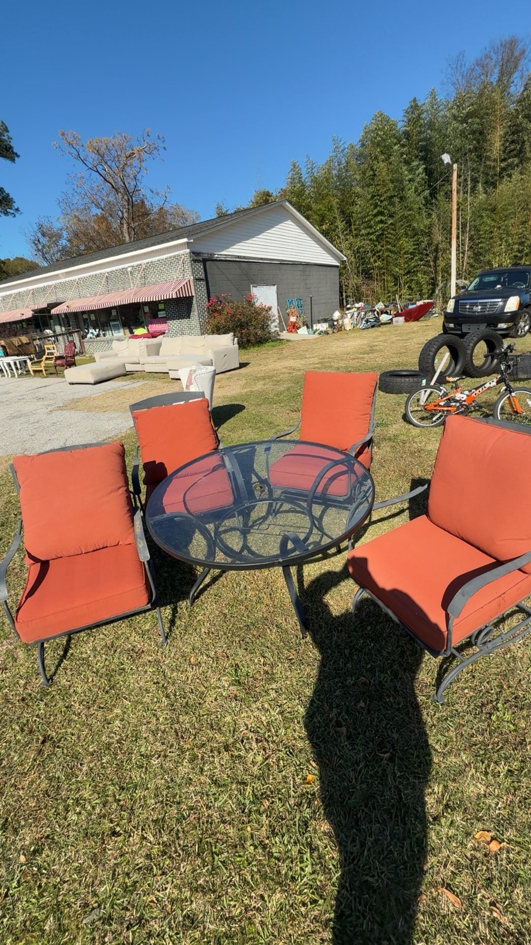 Wrought Iron Patio Set 