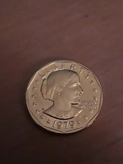 1979 Gold plated dollar coin uncirculated.