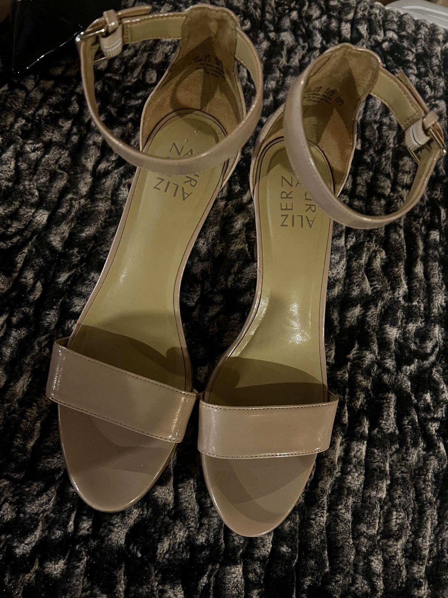 Beige Heels Size 8