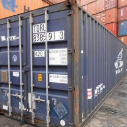 40ft x 8ft Wind And Water Tight Shipping Containers For Sale 