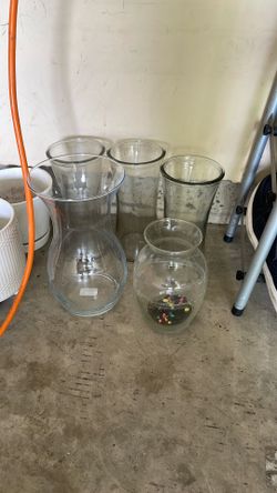 Glass Pot Each