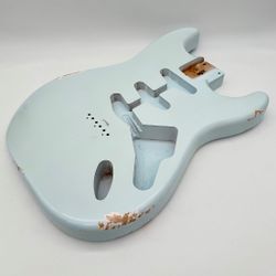 MJT USA Stratocaster Relic Body Alder Sonic Blue Nitro