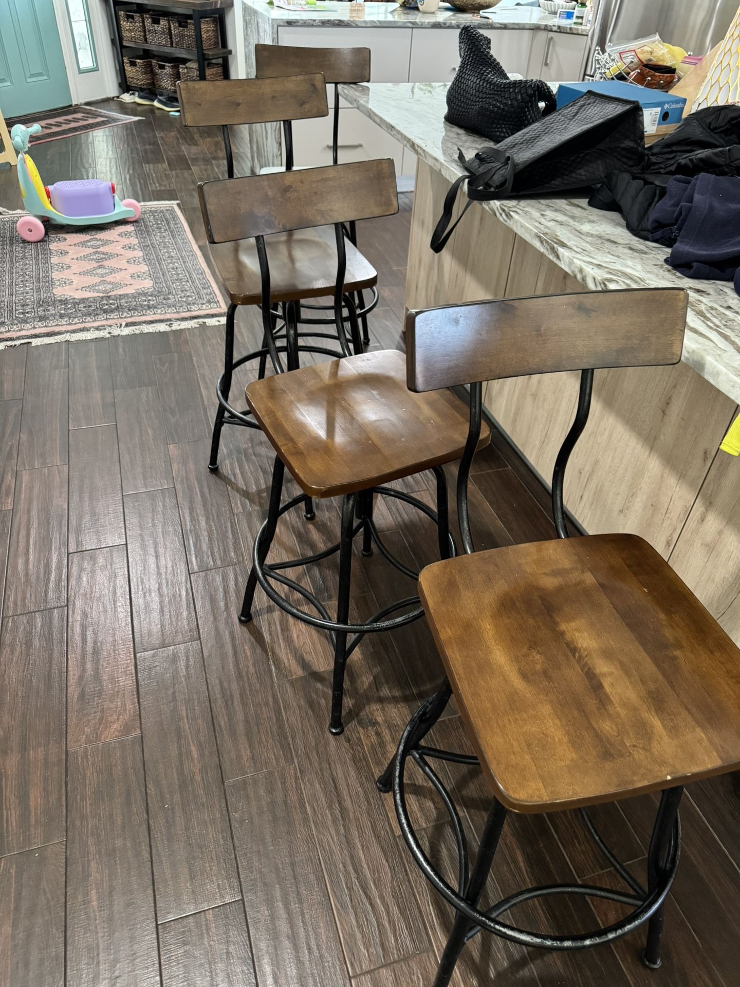 Wood Bar Stool