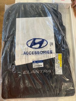 Hyundai Elantra floor mats, 2017-2020