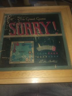 Wooden Bookshelf Edition Of The Game Sorry