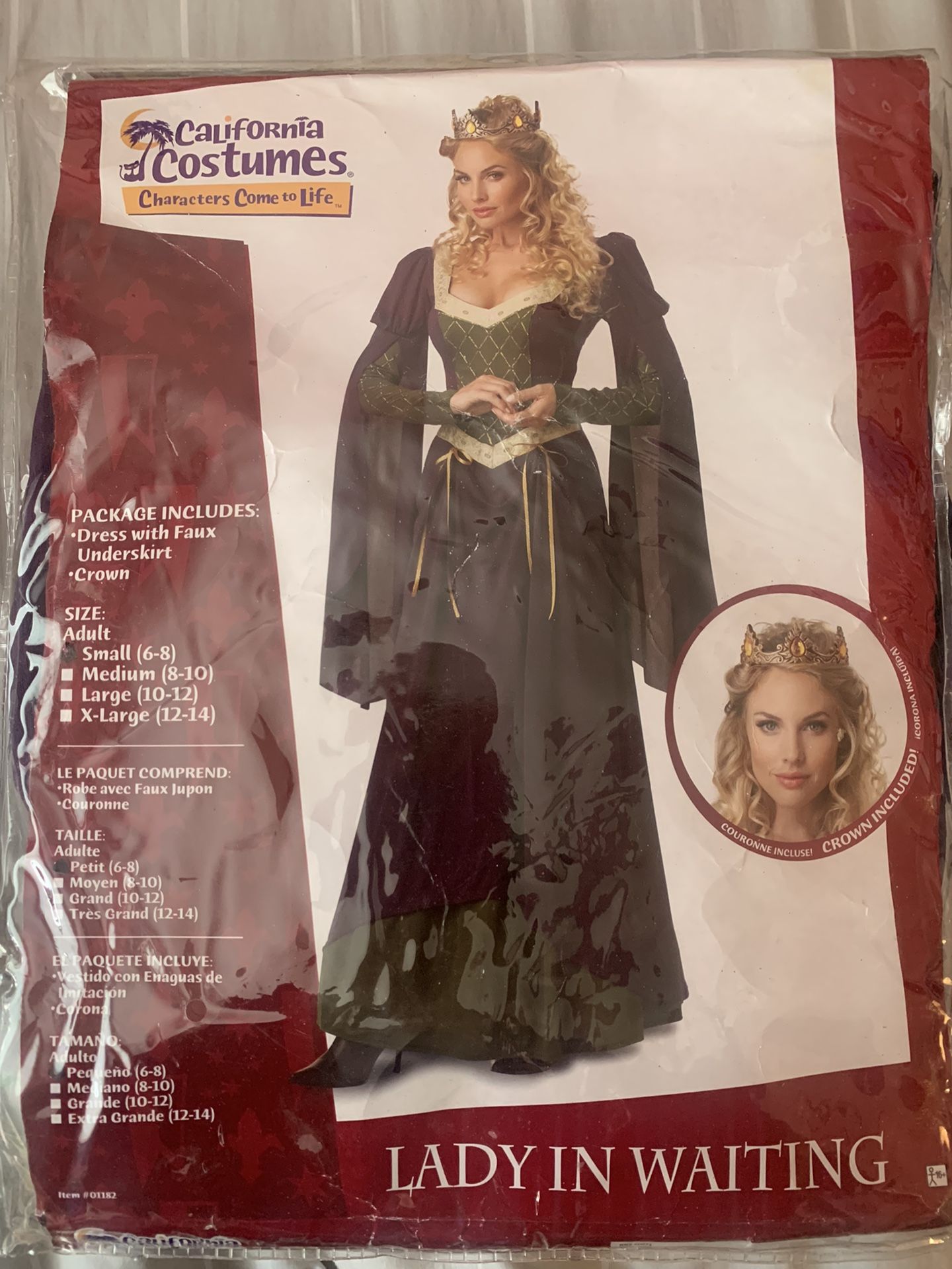 Lady in Waiting Costume