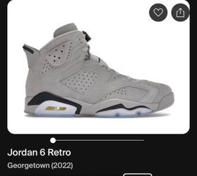 Jordan 6 Georgetown Sz 9.5