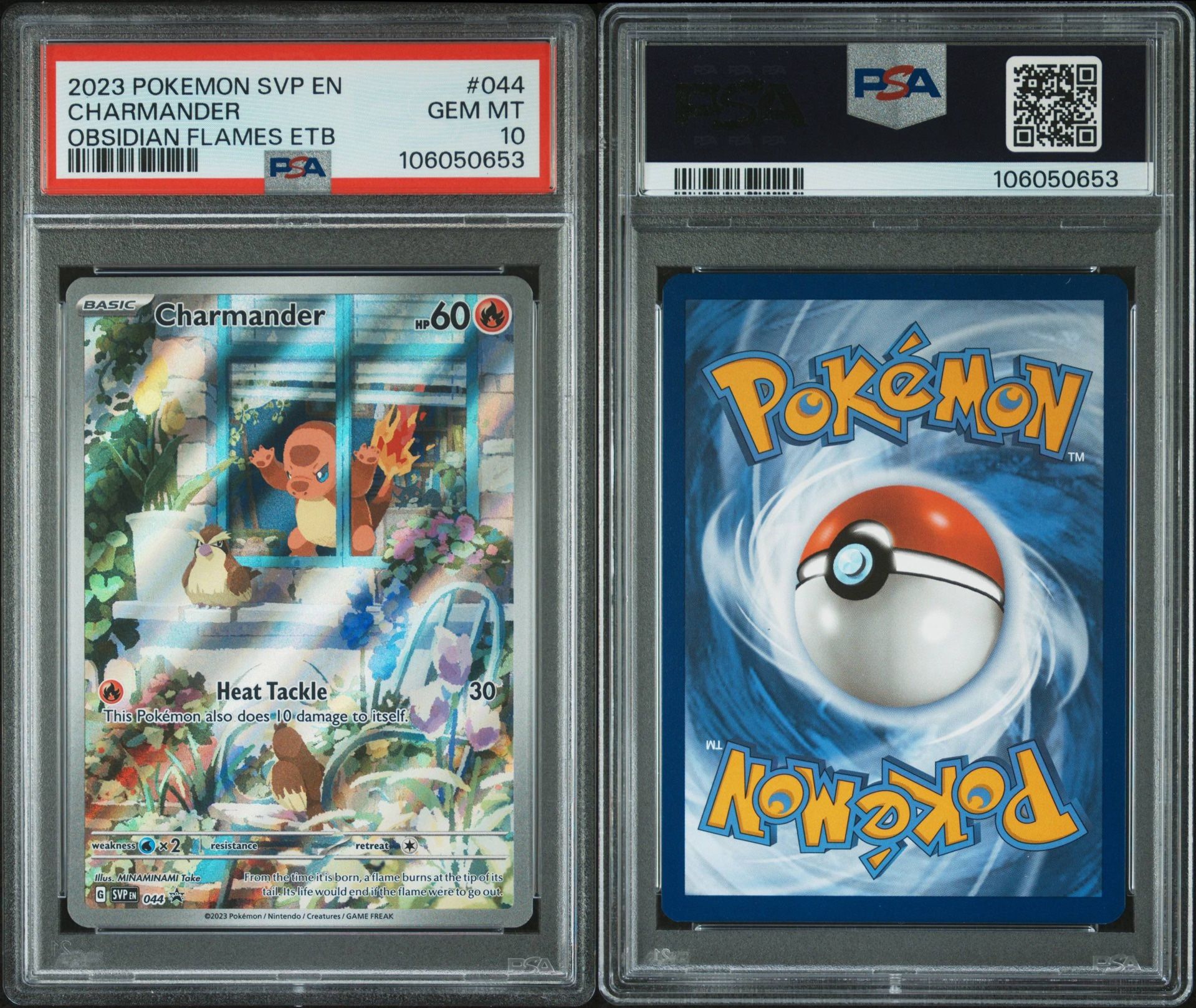 Charmander 044 Promo Psa 10