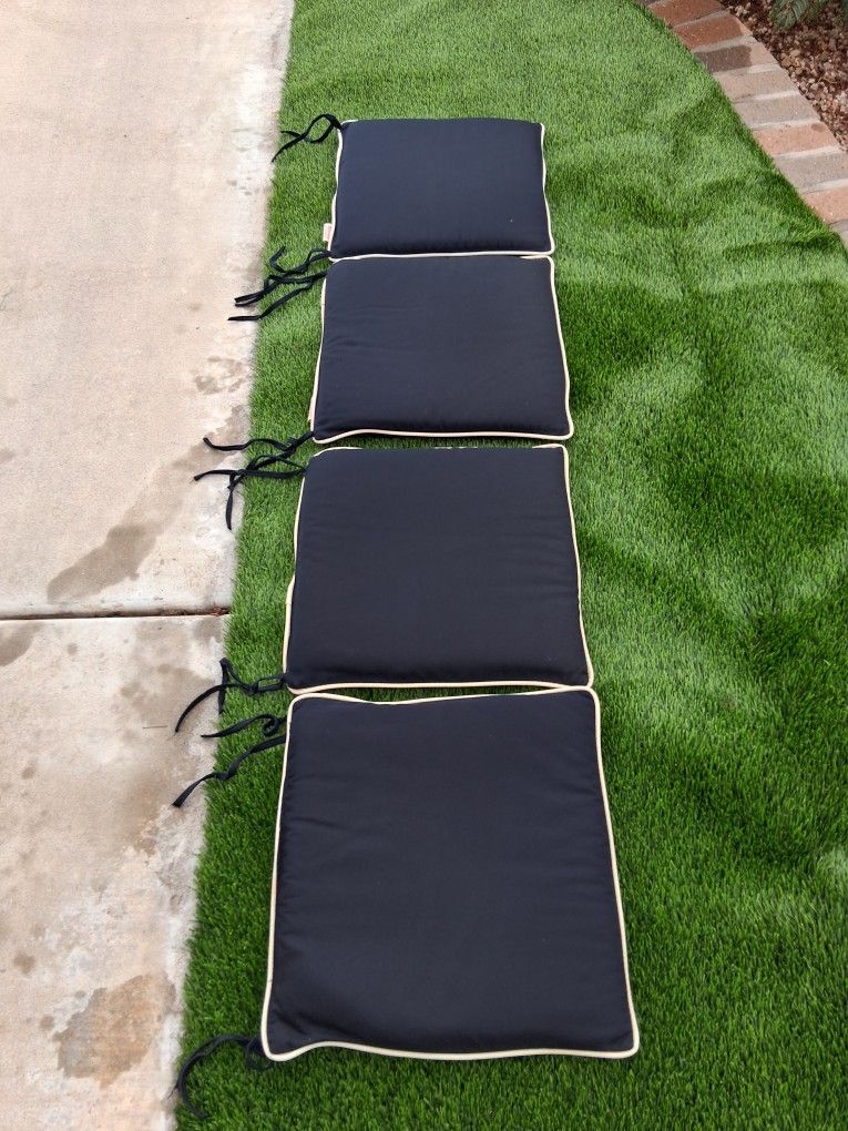 Navy Blue Sunbrella Seat Cushions 