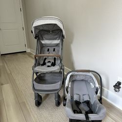 Nuna Trvl + Pipa Urban Stroller & Infant Car seat 