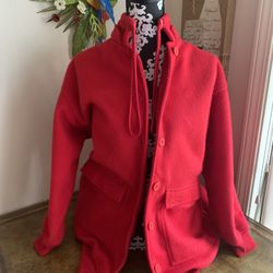 Lavon Women’s Fleece Jacket Coat, size S (fits like M)