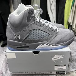 Air Jordan 5 Retro “Wolf Grey” Size 12