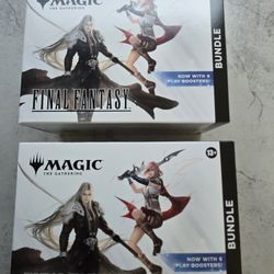 Magic The Gathering Final Fantasy In Hand Get It Early Booster Bundle