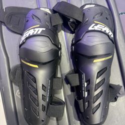 LEATT Knee & Shin Guard Duel Axis L/XL