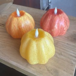 Pumpkin Candles