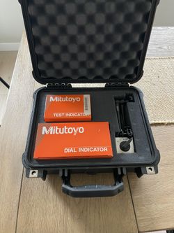 Mitutoyo Indicator Set in Pelican Case