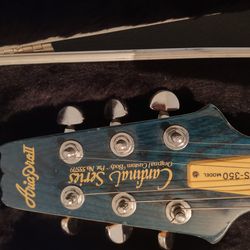 CS350 miJ ARIA PROll Guitar EXC* Pro Spa f-l setup & Case! $499!