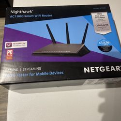 Nighthawk ac1900 smart wifi router