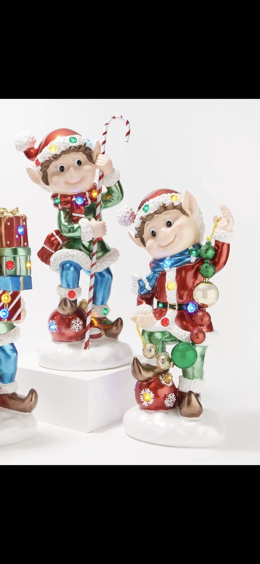 Kringle Express Indoor/ Outdoor Resin Elf 37”
