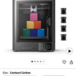 3D PRINTER NEW BOX ELEGOO CENTAURI CARBON