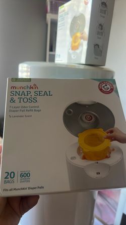 Diaper pill refill bags