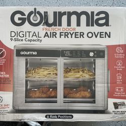 Gourmia Digital Air Fryer & Toaster Oven Brand New