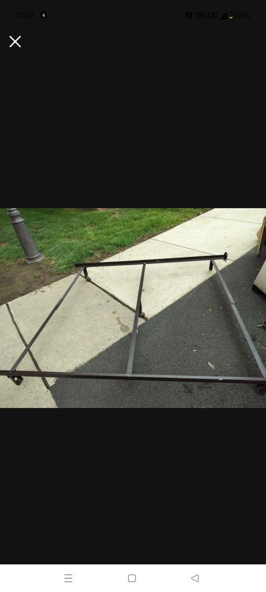 No Delivery NE Philly Bed Frame Full Queen Do Not Ask Is It Still Available