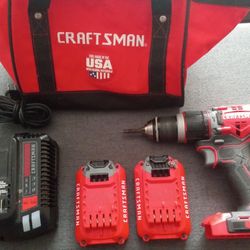 Craftsman 20 Volt Rechargeable Drill