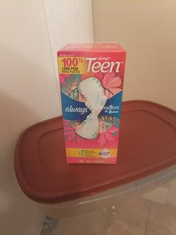 Always Radiant TEEN Sz 1 - 28 Ct(Price Cut)