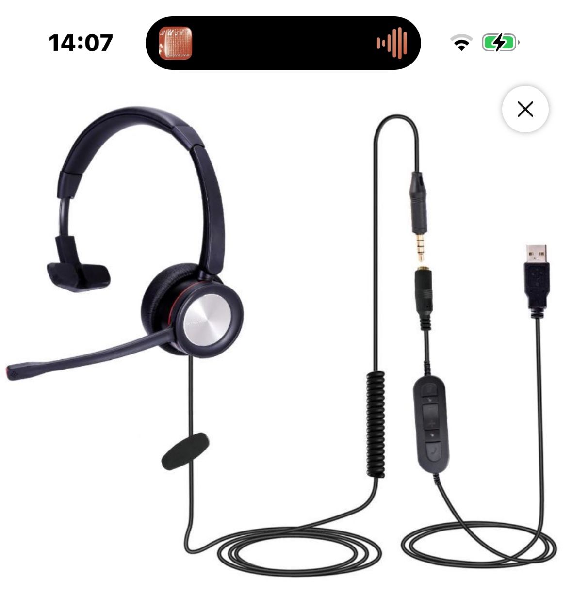 Headset USB-A