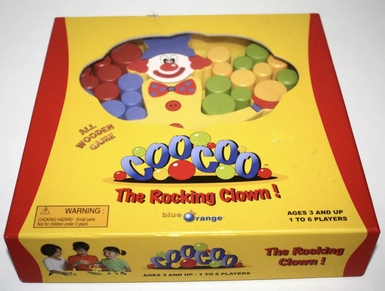 CooCoo The Rocking Clown Game by Blue Orange/ Board Games/ Kids Toys 