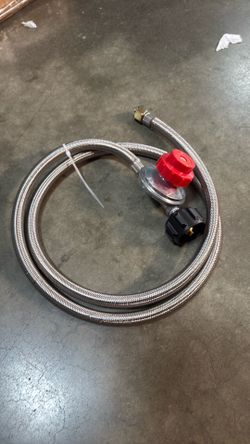 30psi bbq propane hose regulator stainless hose