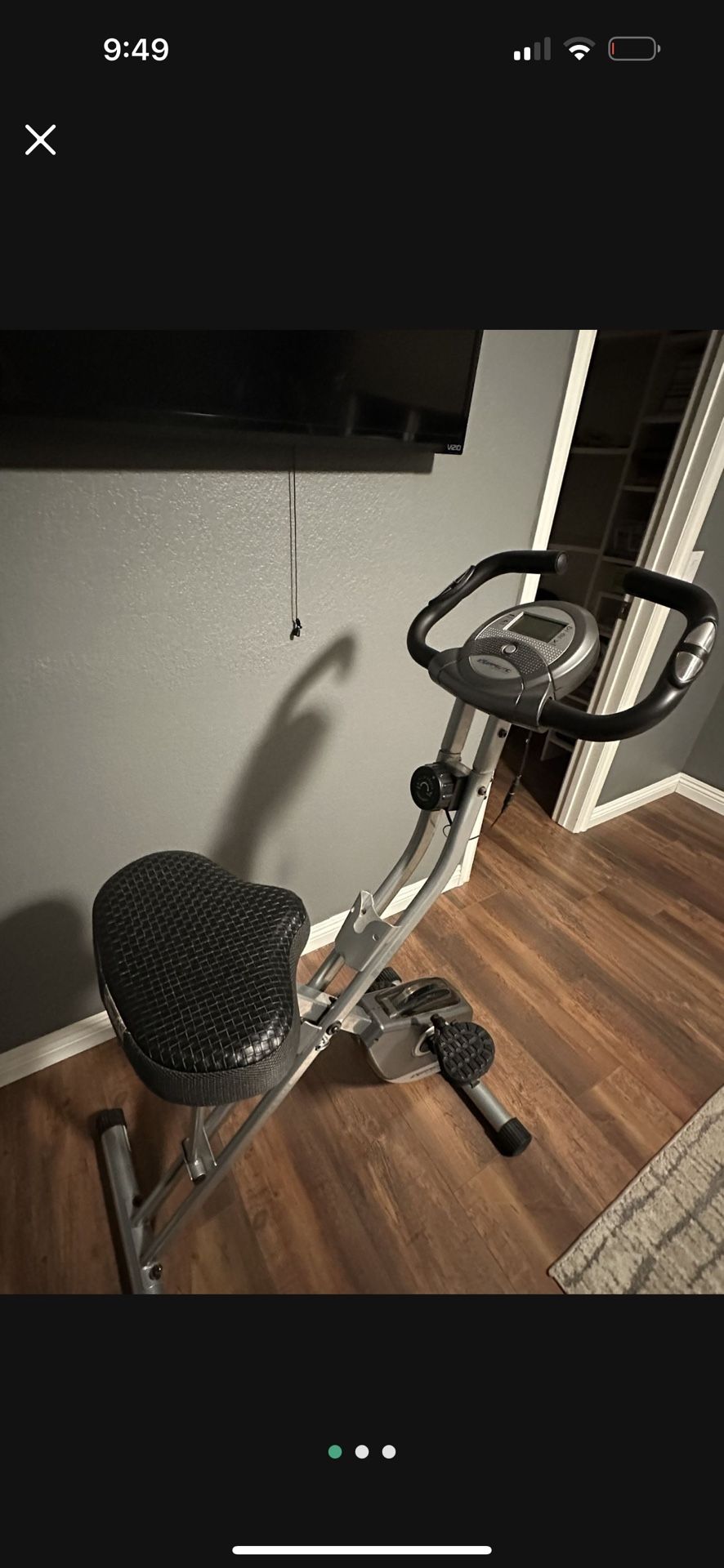 Exerpeutic Stationary Exercise Bike