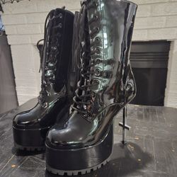 Under Oath Platform Boots
