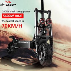 TIFGALOP Electric Scooter Up To 50 MPH And 60 Miles Range